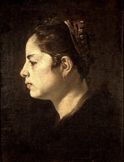 Testa di una ragazza da Diego Velázquez